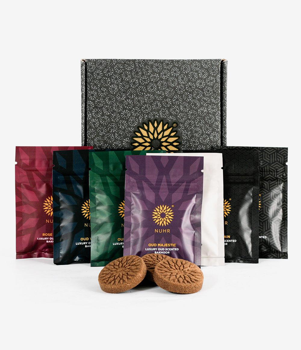 Oud Bakhoor Bricks Selection Pack x 7 Bricks - NUHR Home