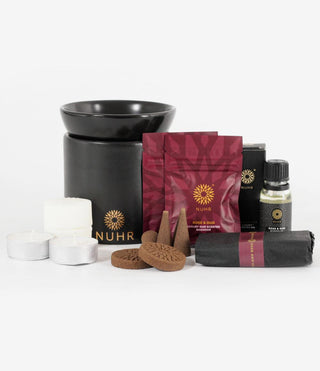 Multipurpose Burner Rose and Oud Starter Gift Set - NUHR Home