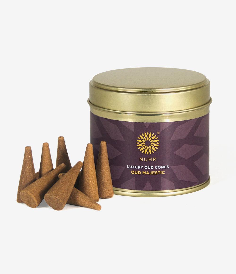 Oud Majestic Incense Cones - NUHR Home