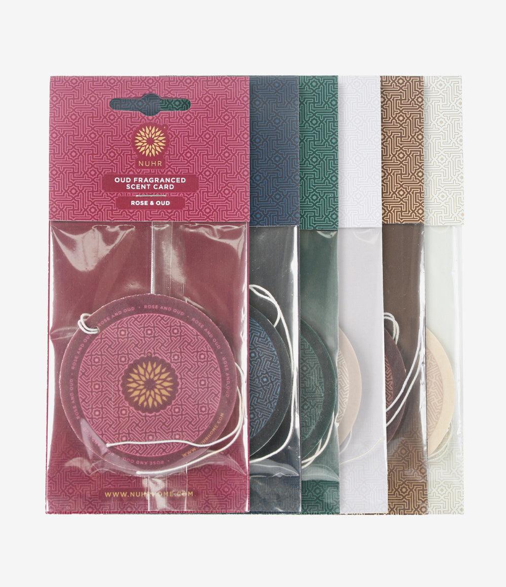 Oud Scent cards - The complete pack (6 cards) - NUHR Home
