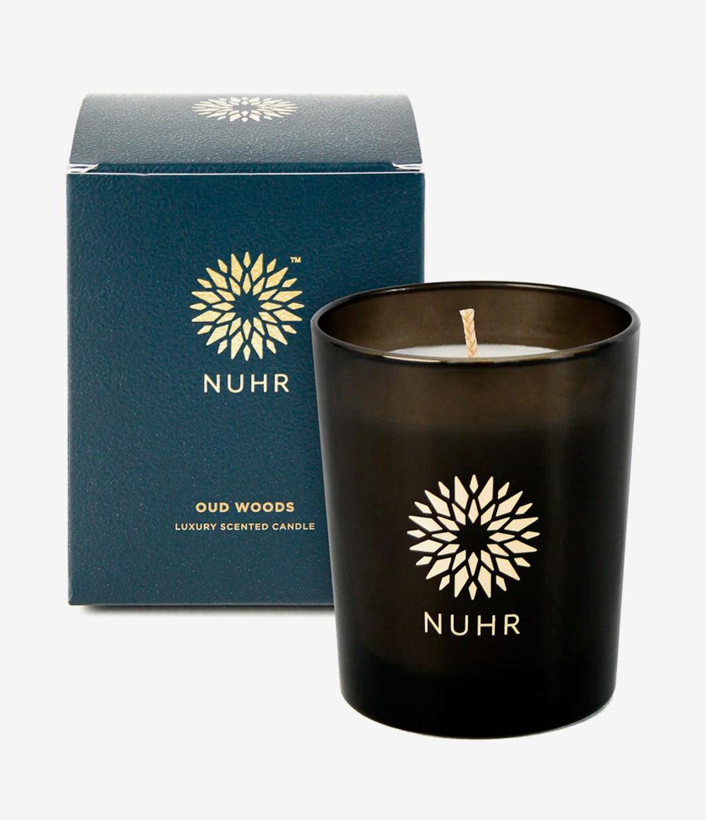 Oud Woods Luxury Scented Candle - NUHR Home