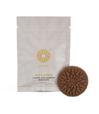 Oud and Amber Bakhoor Bricks 50g - NUHR Home