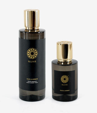 Oud and Amber EDP & Hair and Body Mist Set - NUHR Home
