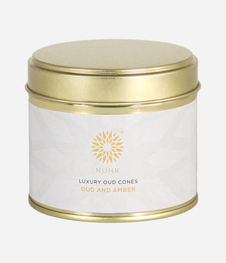 Luxury Oud Incense Cones - Oud and Amber - NUHR Home