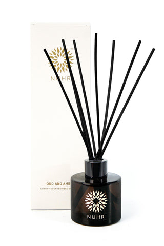 Double Luxury Reed Diffuser Gift Set - Rose & Oud and Oud & Amber - NUHR Home