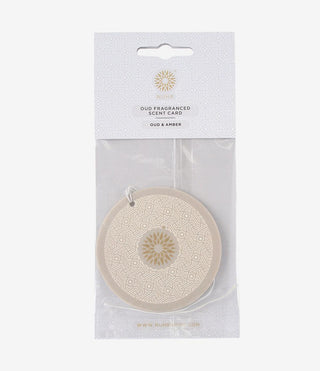 Oud Scent cards - (3 pack) Oud and Amber - NUHR Home