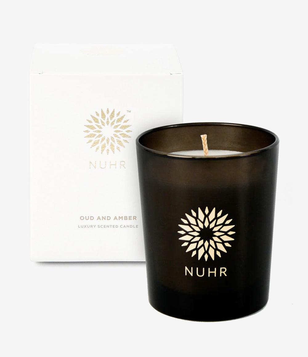 Oud & Amber Luxury Scented Candle - NUHR Home