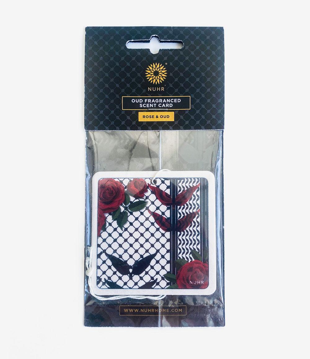 Charity Oud Scent cards - (Rose & Oud x 3) - NUHR Home