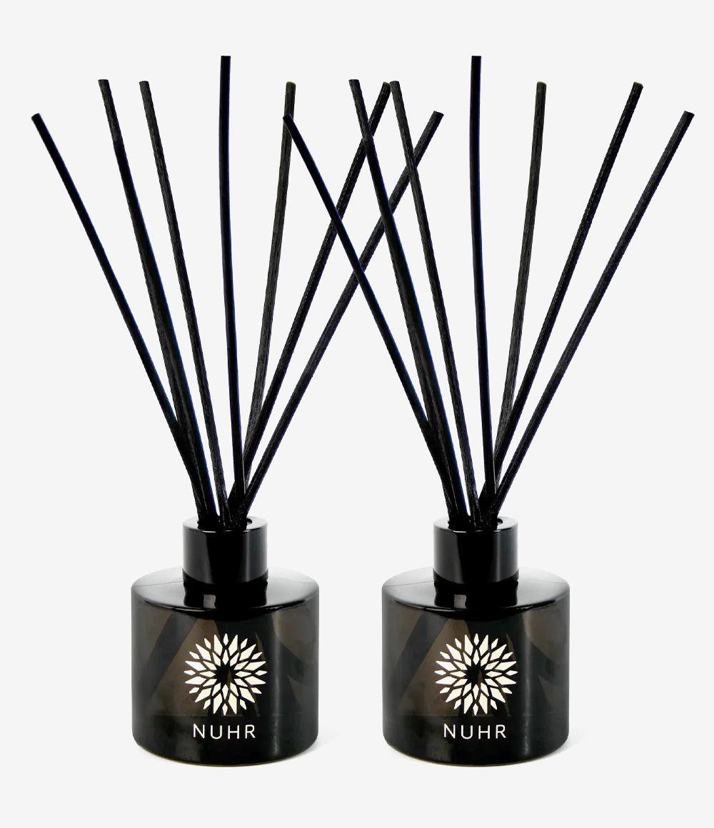 Double Luxury Reed Diffuser Gift Set - Rose & Oud and Oud & Amber - NUHR Home