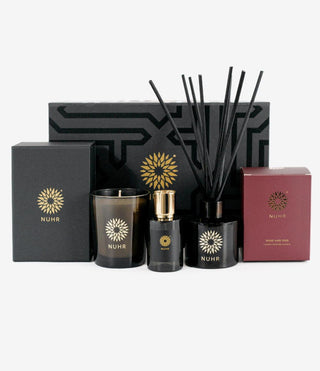 Rose and Oud Home and Perfume Gift Set - NUHR Home
