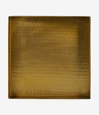Square Gold Tray - NUHR Home