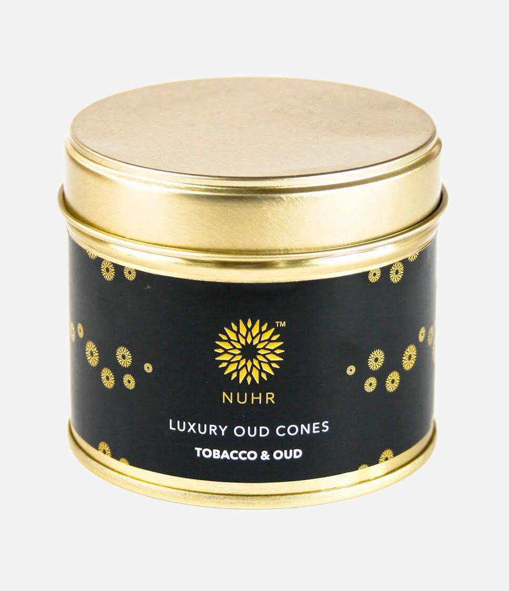 Luxury Oud Incense Cones - Tobacco and Oud - NUHR Home