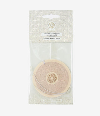 Oud Scent cards - (3 pack) Velvet Jasmine and Oud - NUHR Home
