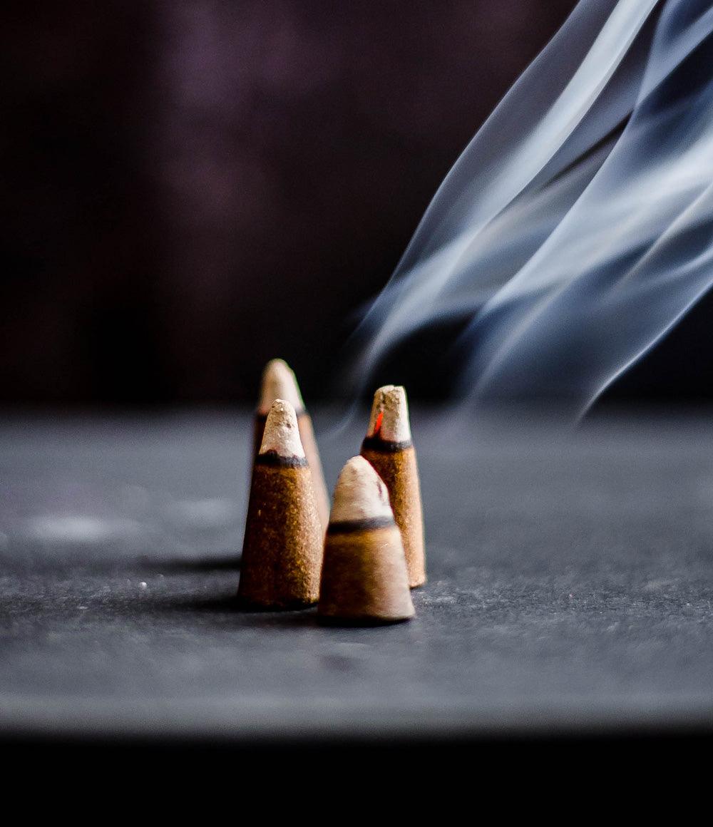 Rose and Oud Incense Cones - NUHR Home