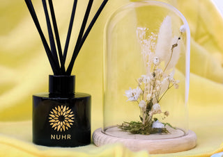 Double Luxury Reed Diffuser Gift Set - Rose & Oud and Oud & Amber - NUHR Home