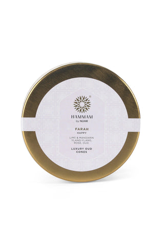 Hammam by Nuhr Farah Oud Incense Cones - NUHR Home