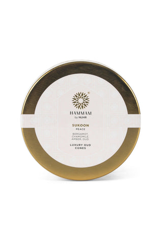 Hammam by Nuhr Sukoon Oud Incense Cones - NUHR Home