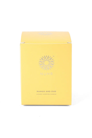 Mango & Oud Luxury Scented Candle - NUHR Home