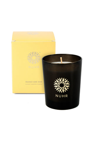 Mango & Oud Luxury Scented Candle - NUHR Home