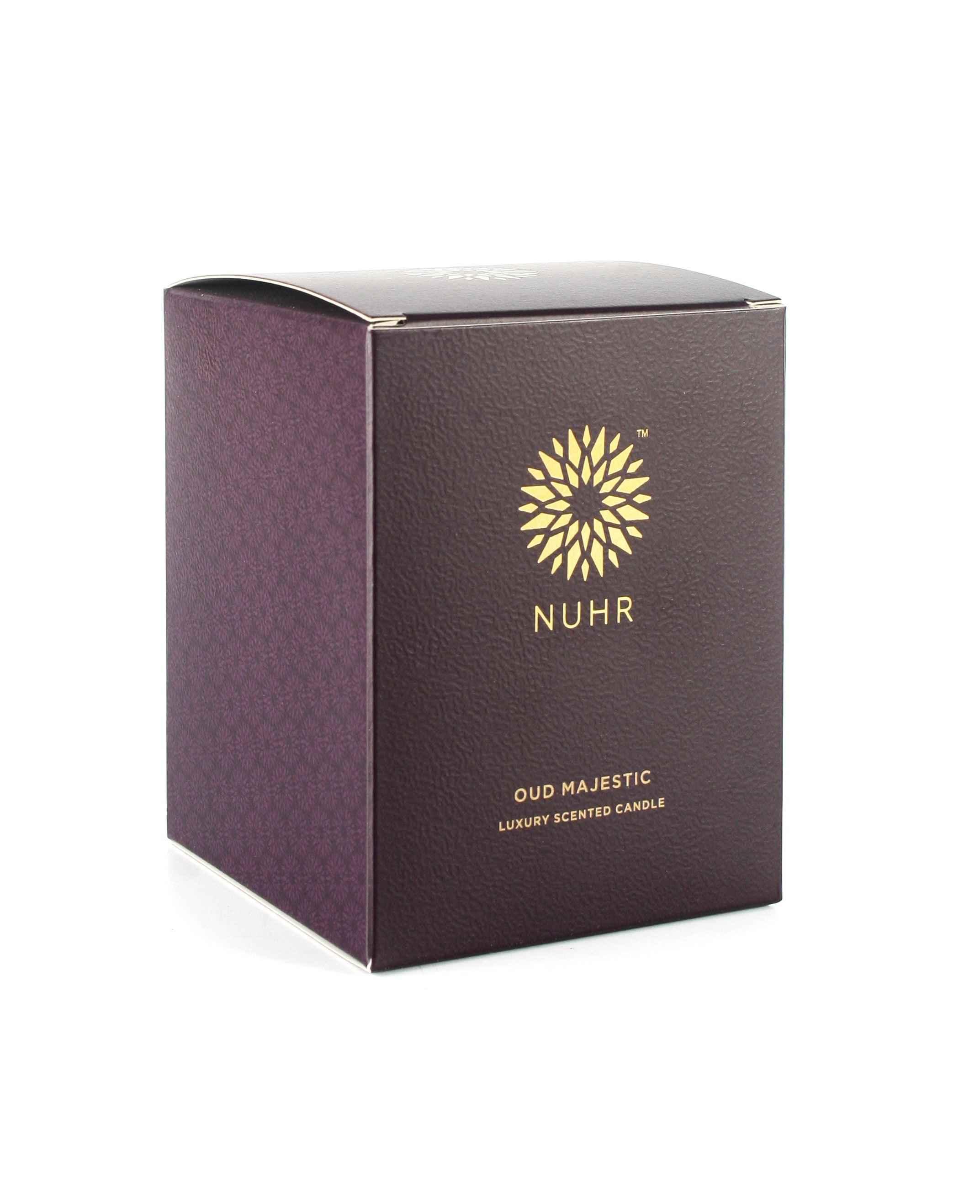 Oud Majestic Luxury Scented Candle - NUHR Home
