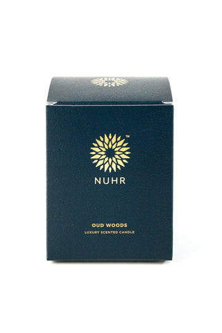 Oud Woods Luxury Scented Candle - NUHR Home