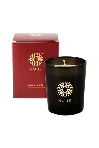 Rose & Oud Luxury Scented Candle - NUHR Home