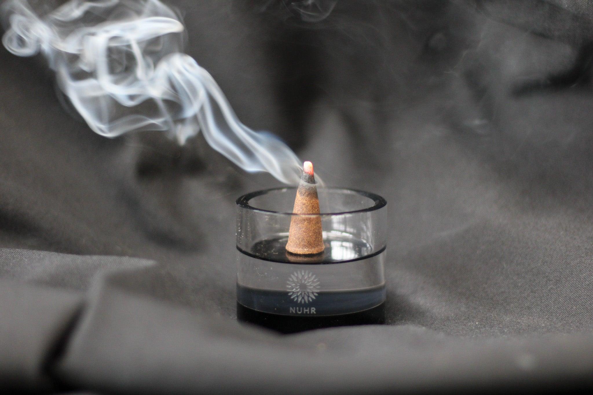 Incense Cones Nuhr Branded Crystal Burner - NUHR Home
