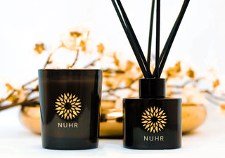 Velvet Jasmine and Oud Luxury Scented Candle - NUHR Home