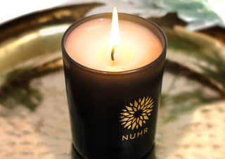 Oud & Bergamot Luxury Scented Candle - NUHR Home