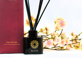 Rose & Oud Luxury Reed Diffuser - NUHR Home