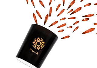 Leather & Oud Luxury Scented Candle - NUHR Home