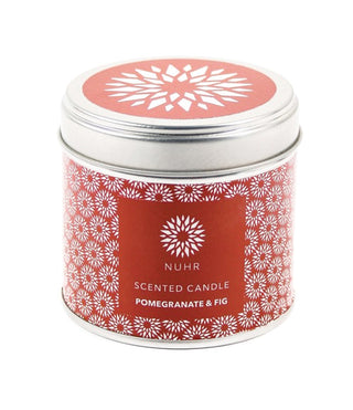 Pomegranate & Fig Luxury Scented Candle - NUHR Home