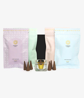 Oud Incense Cones Gift Set - Hammam by Nuhr
