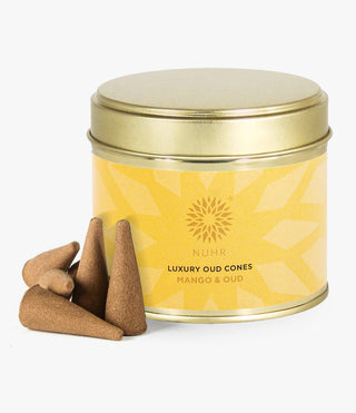 Mango and Oud Incense Cones - NUHR Home