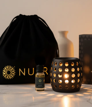 Mini Multipurpose Burner with Scented oil and Drawstring Bag
