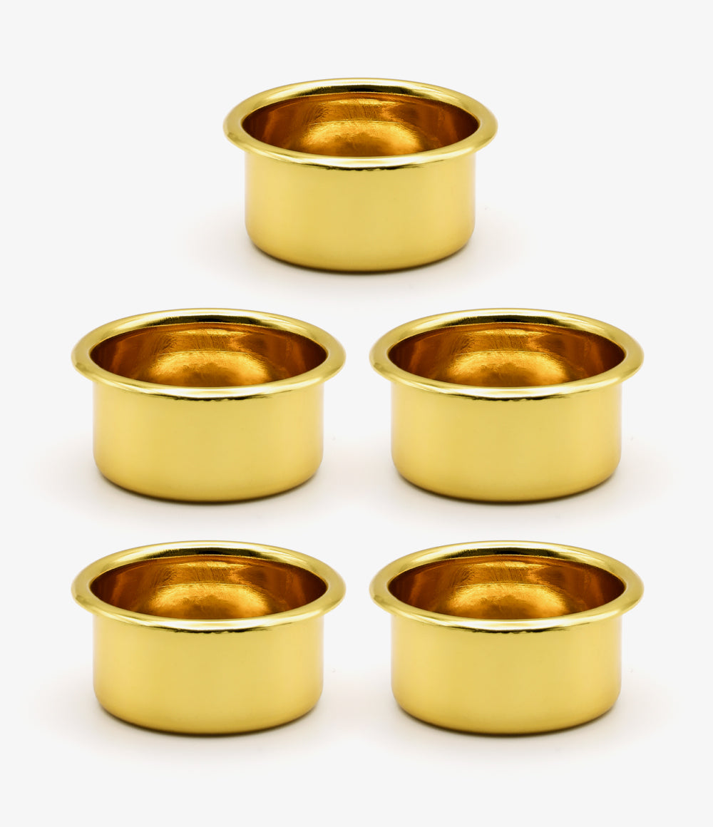 Inserts dorés (paquet de 5)
