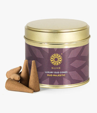 Oud Majestic Incense Cones - NUHR Home