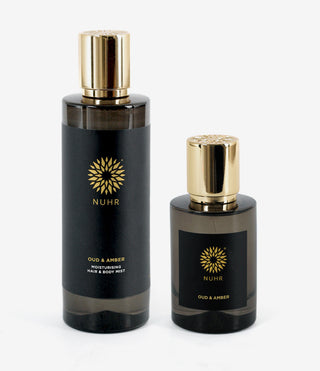 Oud and Amber EDP & Hair and Body Mist Set