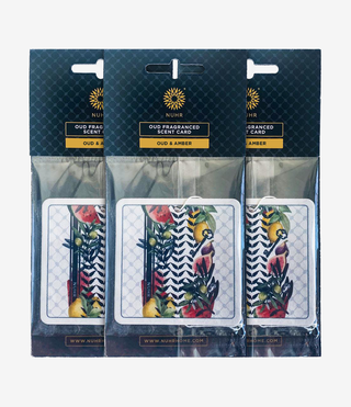 Charity Car Air Freshener in Oud and Amber