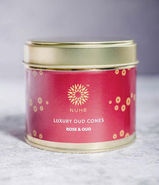 Rose and Oud Incense Cones (DNU) - NUHR Home