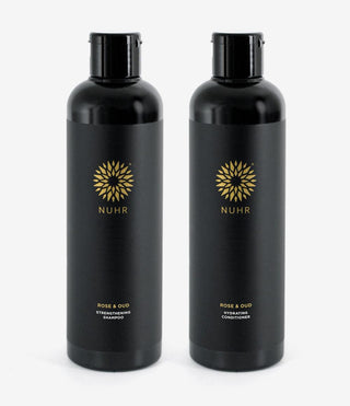 Rose and Oud Shampoo and Conditioner Set - NUHR Home