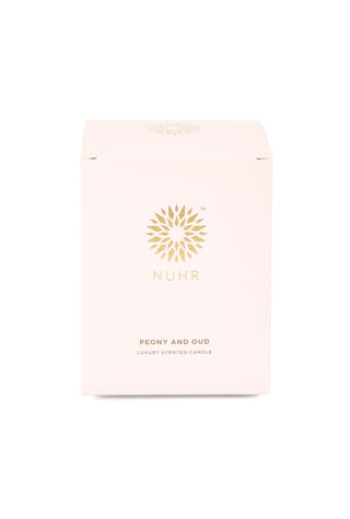 Peony & Oud Luxury Scented Candle - NUHR Home