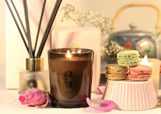 Peony & Oud Luxury Scented Candle - NUHR Home