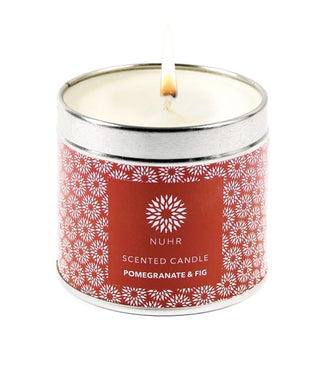 Pomegranate & Fig Luxury Scented Candle - NUHR Home